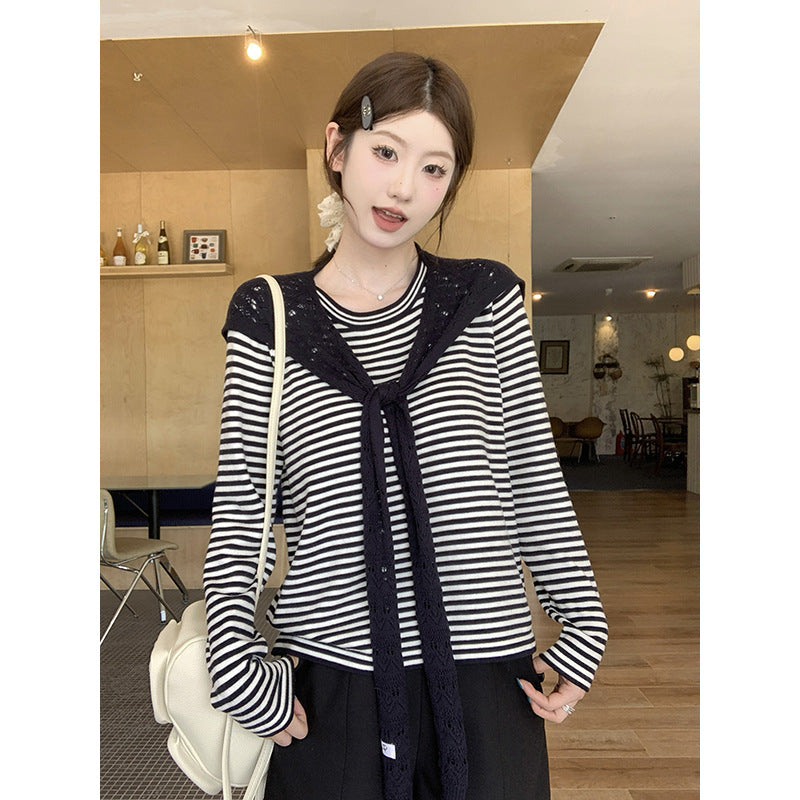 Laid-back Loose Two-Piece Top Set