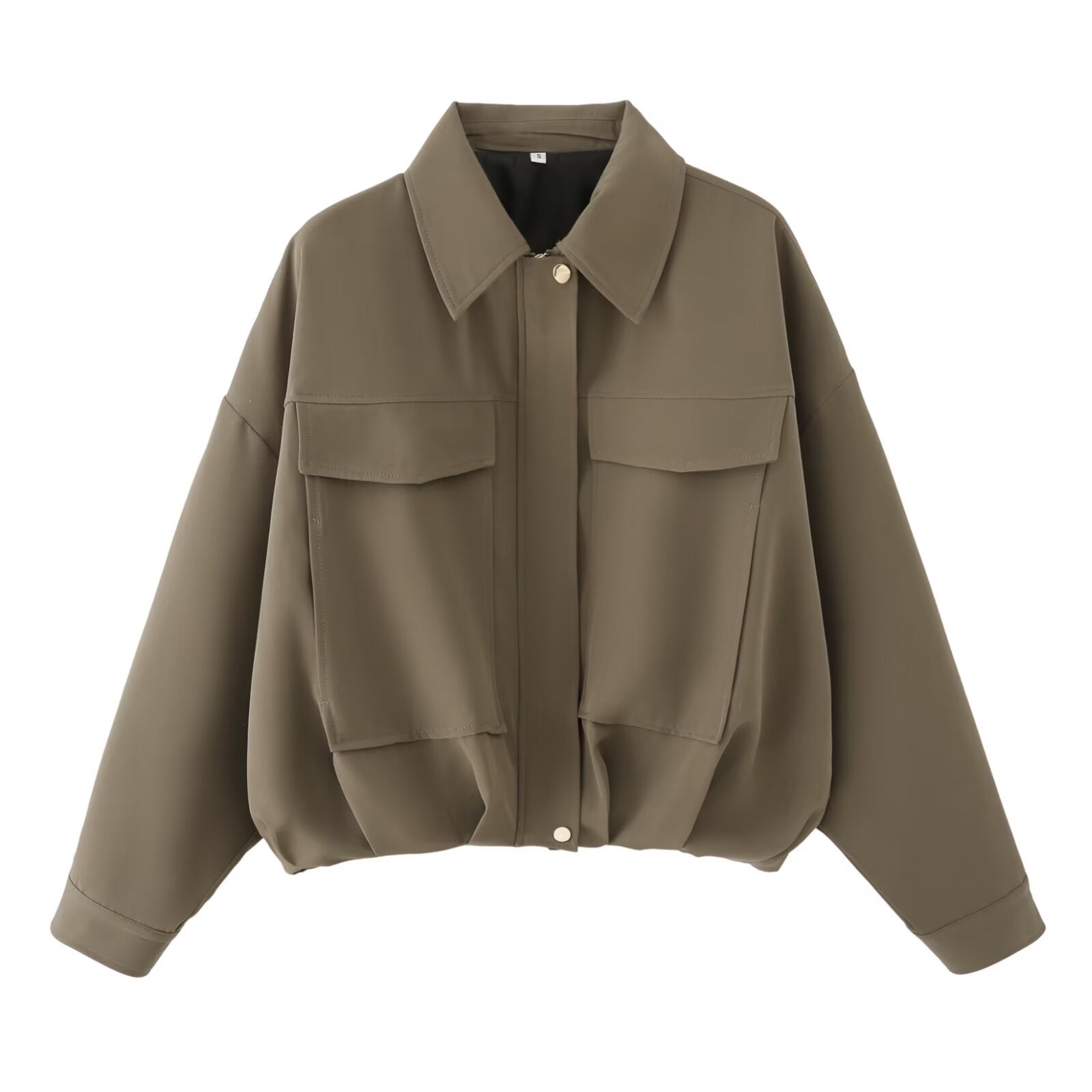 Street pocket pilot jacket women's clothing