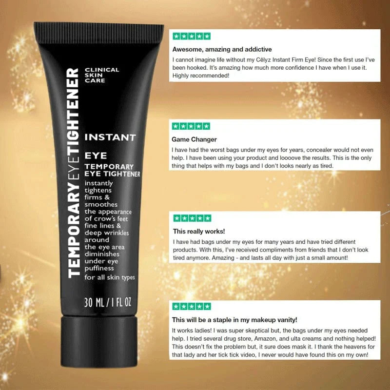 Final 3 Hours: 60% OFF🔥 Instant Wrinkle Eye Tightener cream