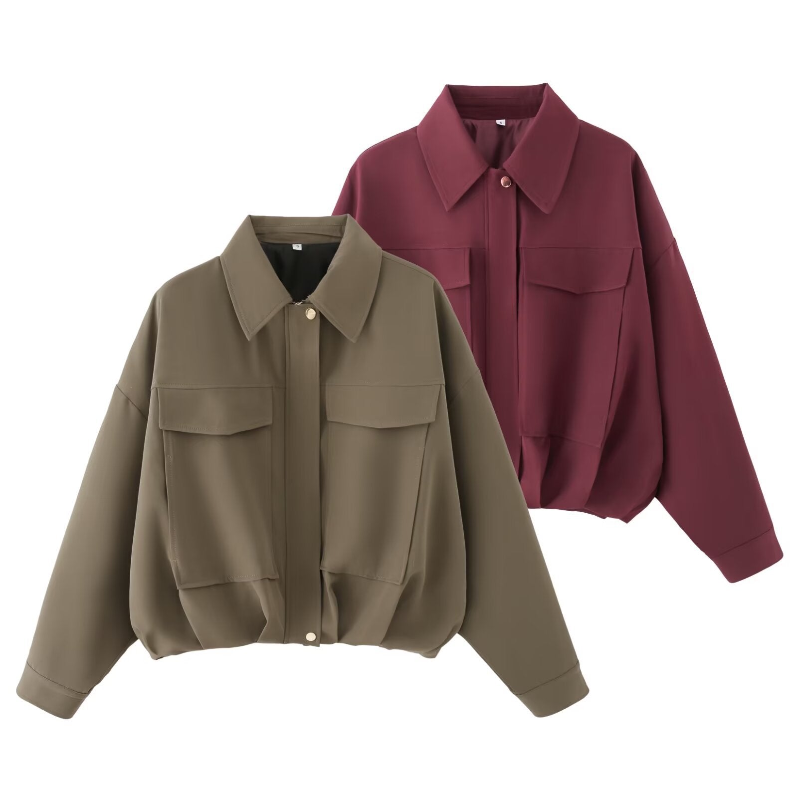 Street pocket pilot jacket women's clothing