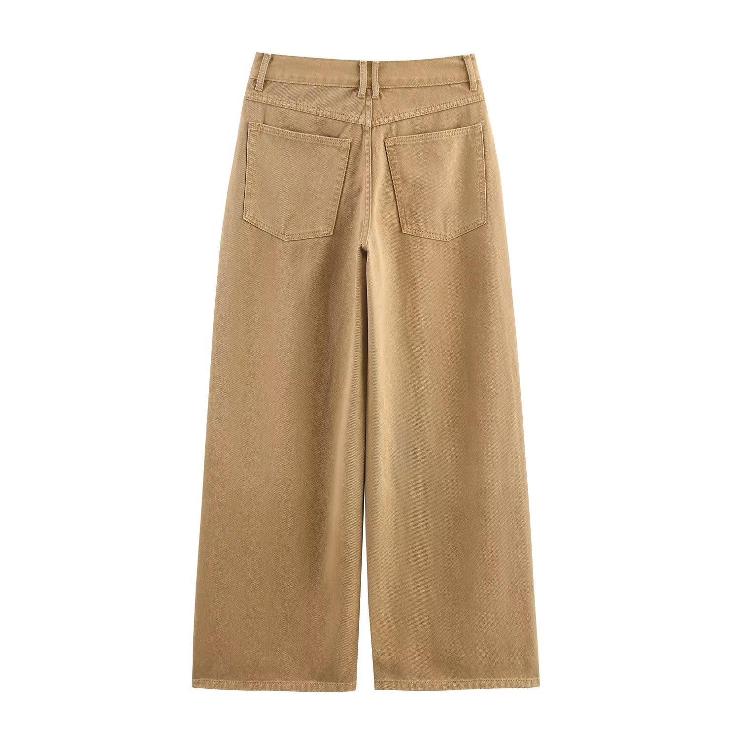 Casual versatile low waist loose jeans