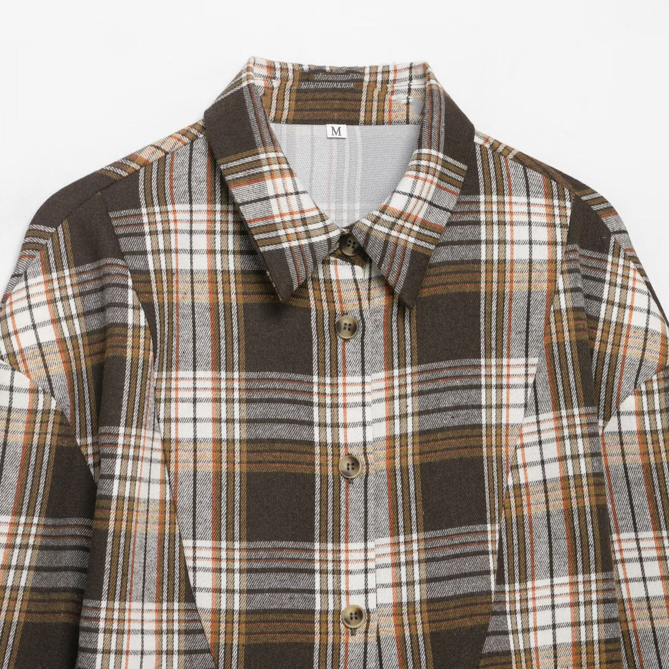 Plaid printed shirt