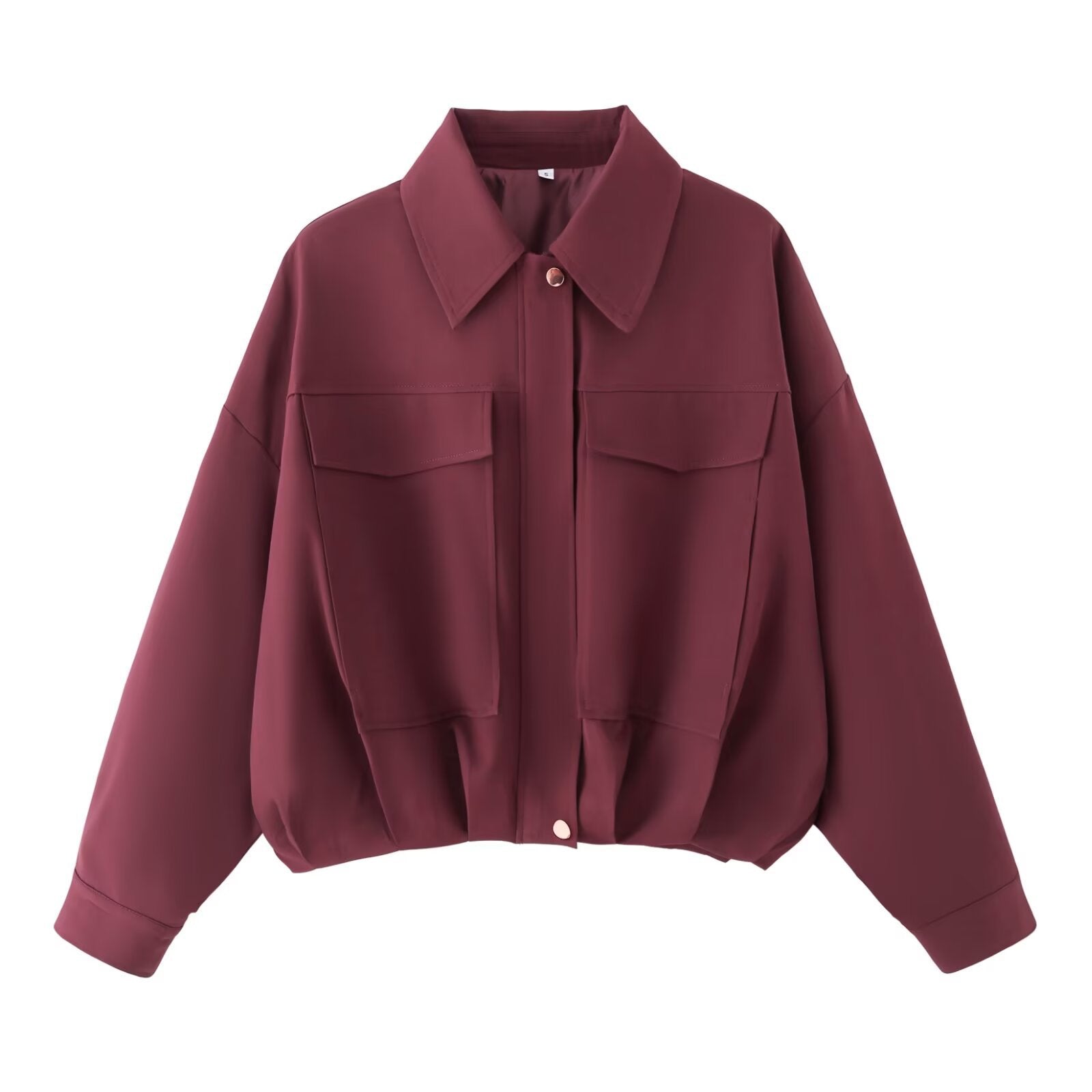 Street pocket pilot jacket women's clothing